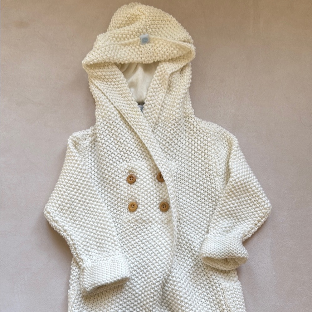 Knit beba bean crochet sweater